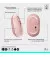 Клавіатура та миша бездротова Logitech Pop Icon Combo Rose (920-013142)