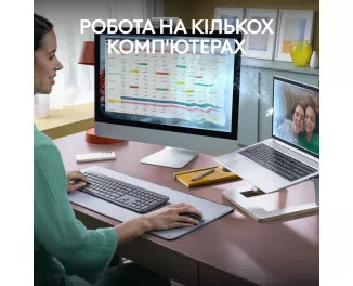 Клавиатура и мышь беспроводная Logitech Signature Slim Combo MK950 Graphite (920-012490)