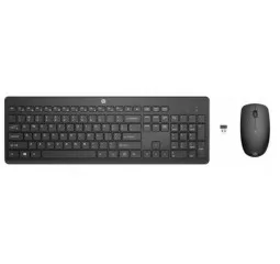 Клавиатура и мышь беспроводная НР 230 WL Black (18H24AA)