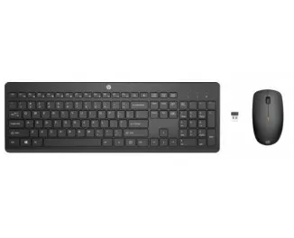 Клавиатура и мышь беспроводная НР 230 WL Black (18H24AA)