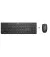 Клавиатура и мышь беспроводная НР 230 WL Black (18H24AA)