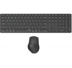 Клавиатура и мышь беспроводная Rapoo 9800M Wireless Dark Grey