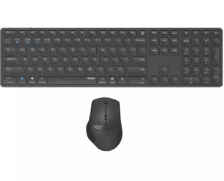 Клавиатура и мышь беспроводная Rapoo 9800M Wireless Dark Grey