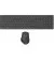 Клавиатура и мышь беспроводная Rapoo 9800M Wireless Dark Grey