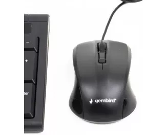 Клавіатура та миша Gembird KBS-UM-03-UA Black USB