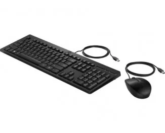 Клавиатура и мышь HP 225 USB Black
