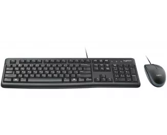 Клавиатура и мышь Logitech MK120 USB UA Black (920-002563)