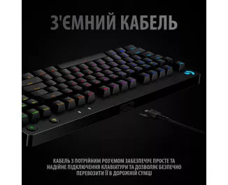 Клавиатура Logitech G Pro Mechanical Gaming USB UA Black (920-009392)