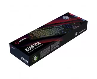 Клавиатура Lorgar Azar 514 RGB Black (LRG-GK514B-UA)
