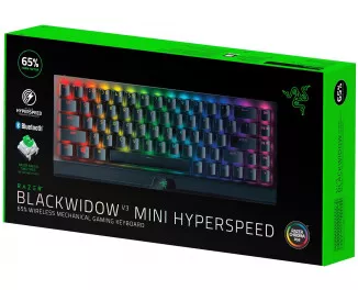 Клавиатура Razer BlackWidow V3 Mini HyperSpeed Green Phantom (RZ03-03892000-R3M1)