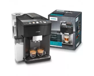 Кавомашина автоматична Siemens EQ.500 integral black TQ505R09