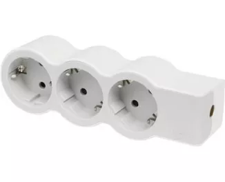 Колодка подовжувача Legrand 3хSchuko 16А білий (694573)