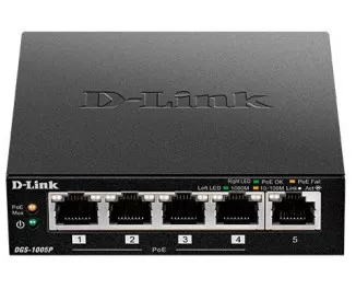 Коммутатор D-Link DGS-1005P