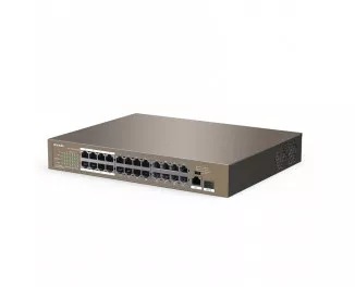 Комутатор Tenda TEF1126P-24-250W