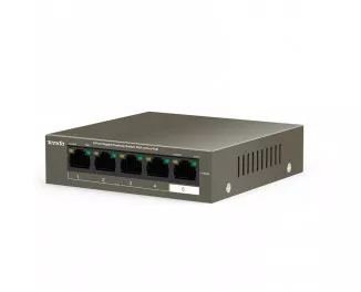 Комутатор Tenda TEG1105P-4-63W