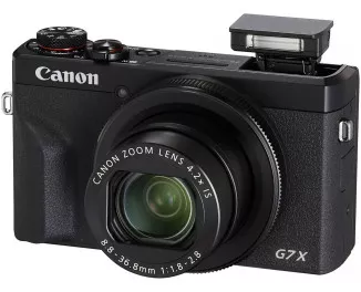 Компактный фотоаппарат Canon PowerShot G7 X Mark III Black (3637C013)