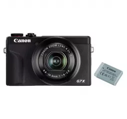 Компактный фотоаппарат Canon PowerShot G7 X Mark III Black Battery Kit (3637C014)