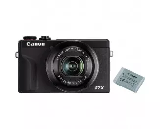 Компактный фотоаппарат Canon PowerShot G7 X Mark III Black Battery Kit (3637C014)