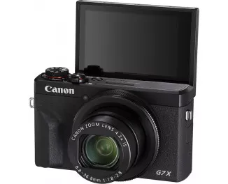 Компактный фотоаппарат Canon PowerShot G7 X Mark III Black Battery Kit (3637C014)