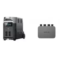 Комплект энергонезависимости EcoFlow PowerStream – микроинвертор 800W + зарядная станция Delta Pro