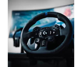 Комплект (кермо, педалі) Logitech G923 TrueForce PS4/PS5/PC (941-000149)