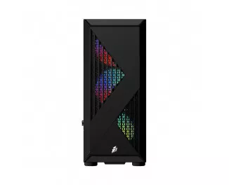 Корпус 1stPlayer F3-A-BK-4F1 Black без БП