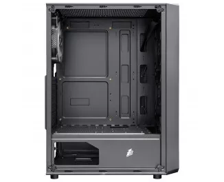 Корпус 1stPlayer FD3-BK-4F7 Black без БЖ