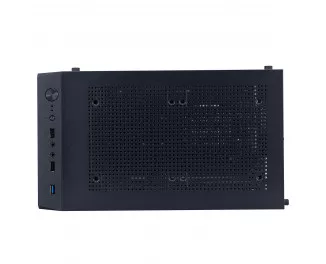 Корпус 1stPlayer FD3-M-BK-4F7 Black без БП