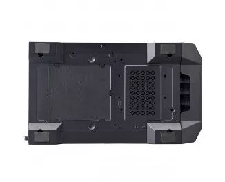 Корпус 1stPlayer H2-BK-4F7 Black без БП