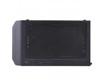 Корпус 1stPlayer H2-BK-4F7 Black без БП