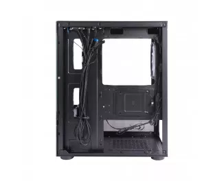 Корпус 1stPlayer Mi2-A-BK-2F7R-1F7 Black без БЖ