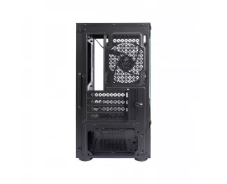 Корпус 1stPlayer Mi2-A-BK-2F7R-1F7 Black без БЖ