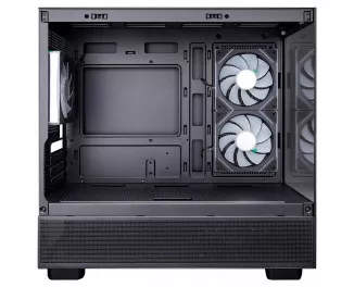 Корпус 1stPlayer Mi5-BK-2FC7R-1FC7 Black без БП