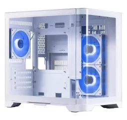 Корпус 1stPlayer UV5-WH-2FC7R-W-1FC7-W White без БП