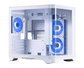 Корпус 1stPlayer UV5-WH-2FC7R-W-1FC7-W White без БП