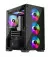 Корпус 1stPlayer X2-M-BK-4F1 Black без БП