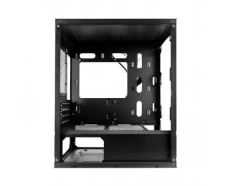 Корпус 1stPlayer X4-M-BK-2F1P-1F1 Black без БП