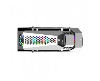 Корпус 1stPlayer ZX7-4F2-W-WH White без БП