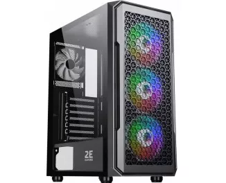 Корпус 2E Gaming Hexagon Black (2E-G338) без БП