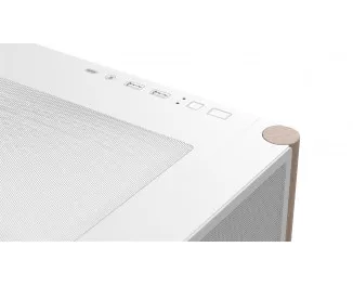 Корпус AeroCool D501A-G-WT-v2 (ACCM-DS01043.21) White без БП