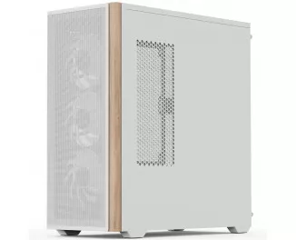 Корпус AeroCool D501A-G-WT-v2 (ACCM-DS01043.21) White без БП