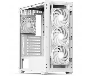 Корпус AeroCool D502A-G-WT-v1 (ACCM-DS02043.21) White без БП