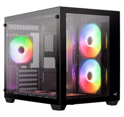 Корпус AeroCool Dryft Mini-G-BK-v2 (ACCS-ES02163.11) Black без БП
