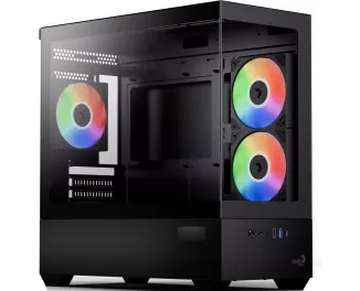 Корпус AeroCool P300D Digi-G-BK-v1 Black (ACCS-PN05033.11)