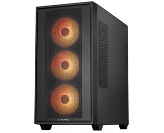 Корпус Chieftec Gaming Hunter 3 Black без БП (GS-03B-OP)