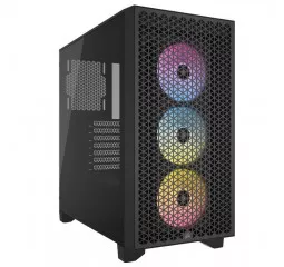 Корпус Corsair 3000D RGB Airflow Black (CC-9011255-WW)