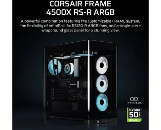 Корпус Corsair FRAME 4500X RS-R ARGB Black (CC-9011314-WW)