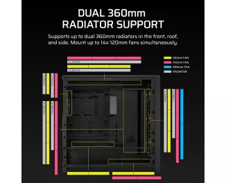 Корпус Corsair FRAME 5000D RS Black (CC-9011307-WW)