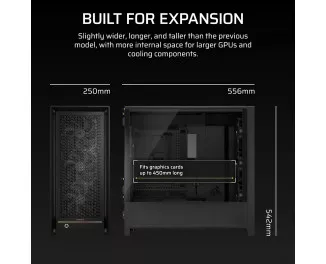 Корпус Corsair FRAME 5000D RS Black (CC-9011307-WW)