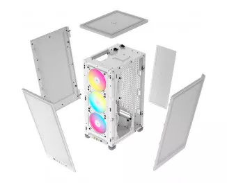Корпус Corsair iCUE 2000D RGB Airflow White (CC-9011247-WW)